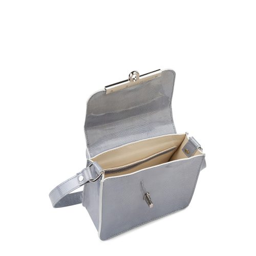 Interior geantă Venus Mini din piele naturală gri