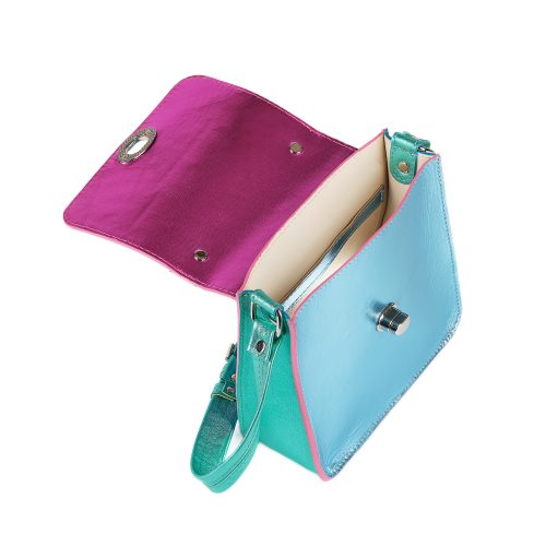 Interior geantă Venus Mini din piele naturală Sour Candy