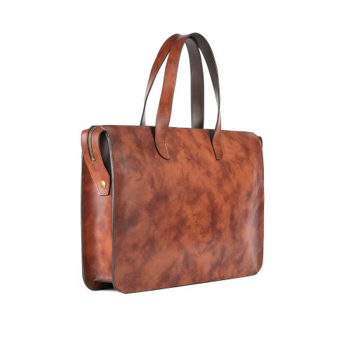 Alternative view of Servietă din piele naturală tabac Berlin