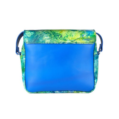 Geantă Nina Maxi din piele naturală Grove, vedere spate