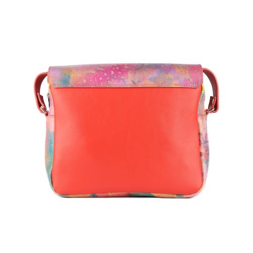 Geantă Nina Maxi din piele naturală Sunset, vedere spate