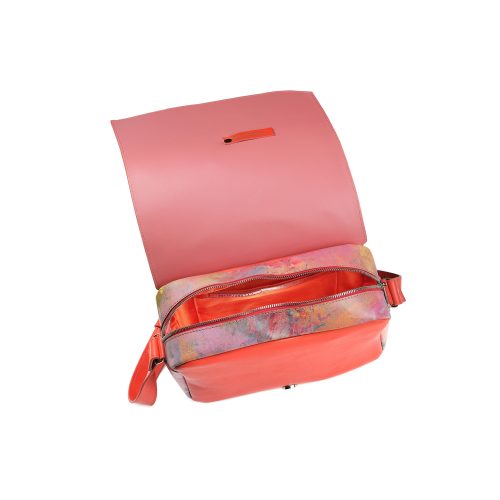 Interior geantă Nina Maxi din piele naturală Sunset