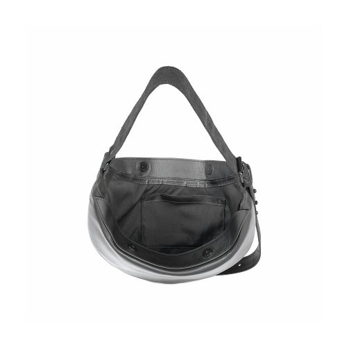 Interior geantă Nuna Mini Ebony, compartiment principal cu buzunare și căptușeală din bumbac